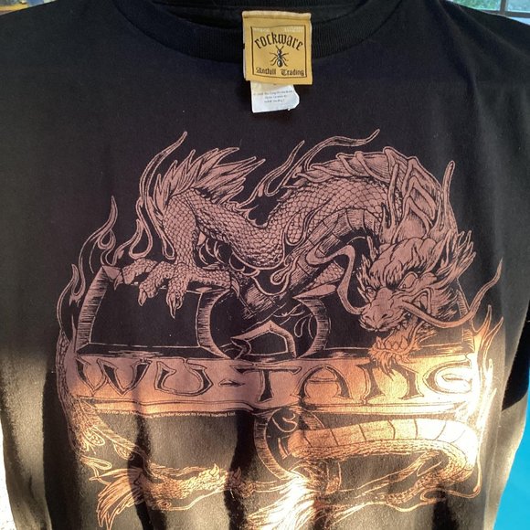 Wu-Tang Clan t-Shirt Size Large Dragon Anthill Trading - Picture 2 of 6